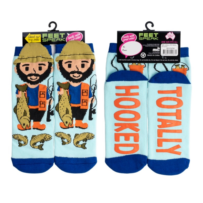 Fisherman Feet Speak Socks/Product Detail/Socks