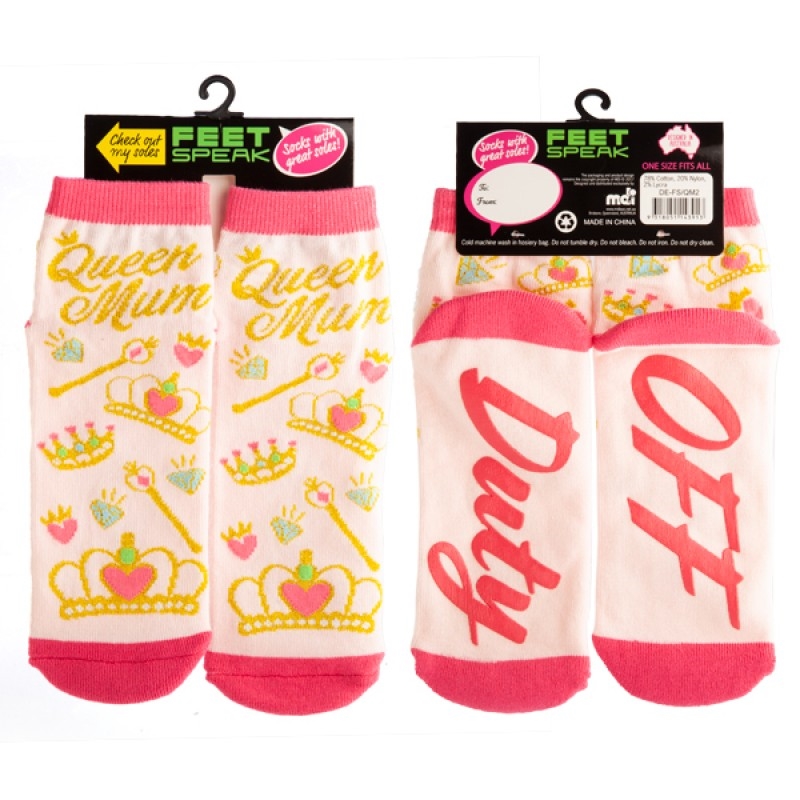 Queen Mum V2 Feet Speak Socks/Product Detail/Socks
