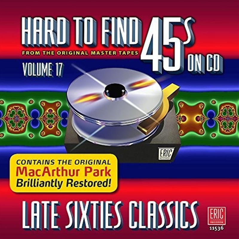 Hard To Find 45S On V17 - Late Sixties/Product Detail/Rock
