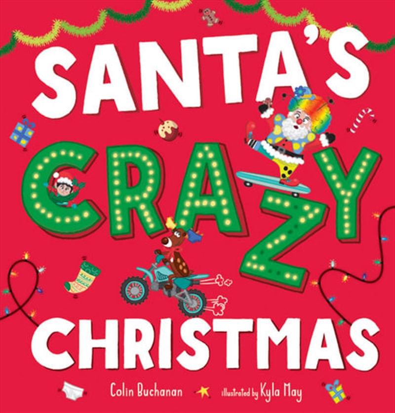 Santa's Crazy Christmas | Hardback Book