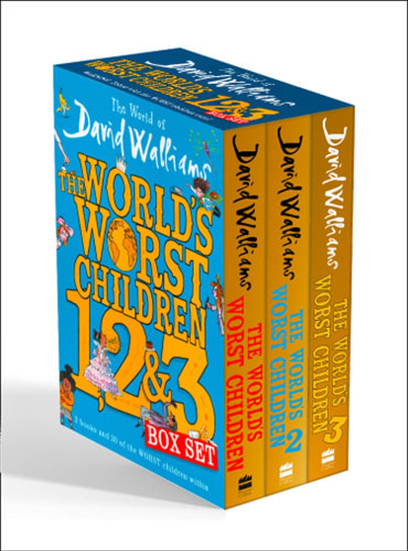 The World Of David Walliams: The World's Worst Children 1, 2 & 3 Box Set/Product Detail/Childrens Fiction Books