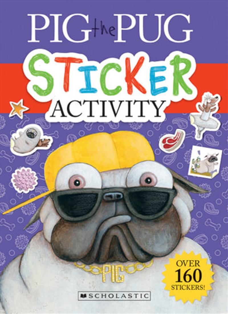 Pig The Pug Sticker Activity (novelty)/Product Detail/Stickers