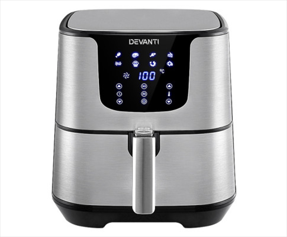Devanti Air Fryer 7L LCD Fryers Oil Free Oven Airfryer Kitchen Healthy Cooker/Product Detail/Appliances