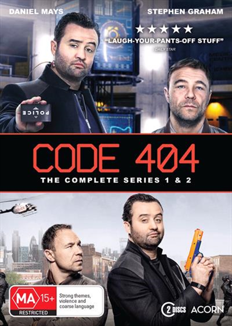 Code 404 - Series 1-2 | DVD