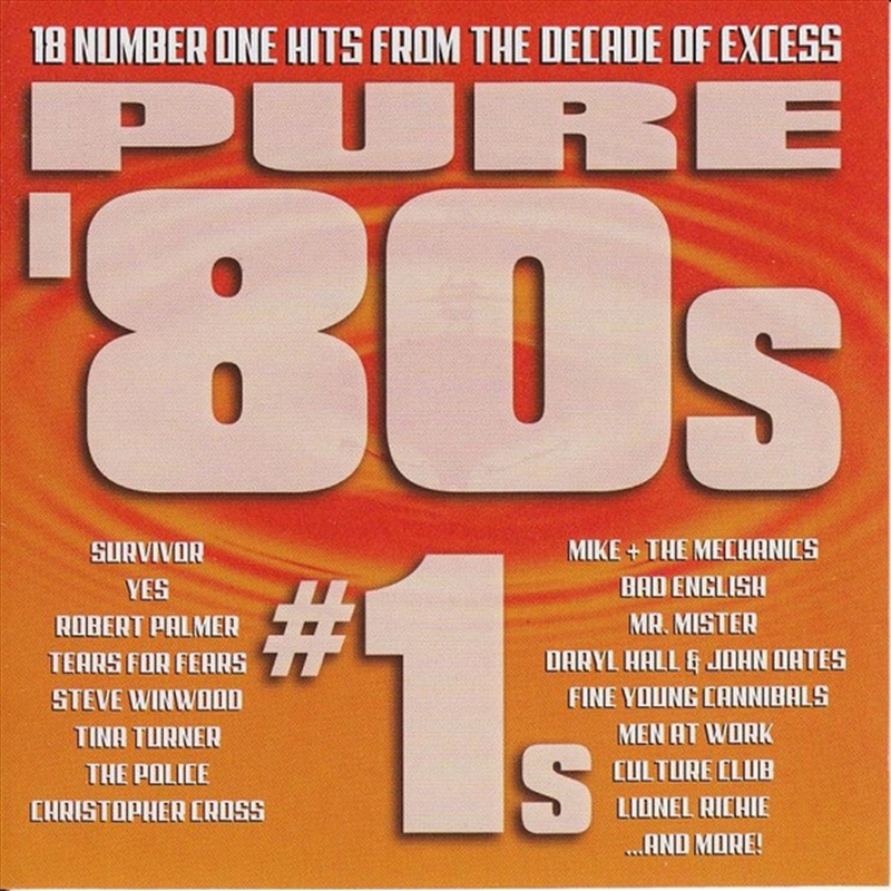 Pure 80's #1s/Product Detail/Compilation