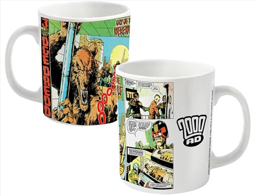 2000ad Judge Death Comic Strip Mug/Product Detail/Mugs