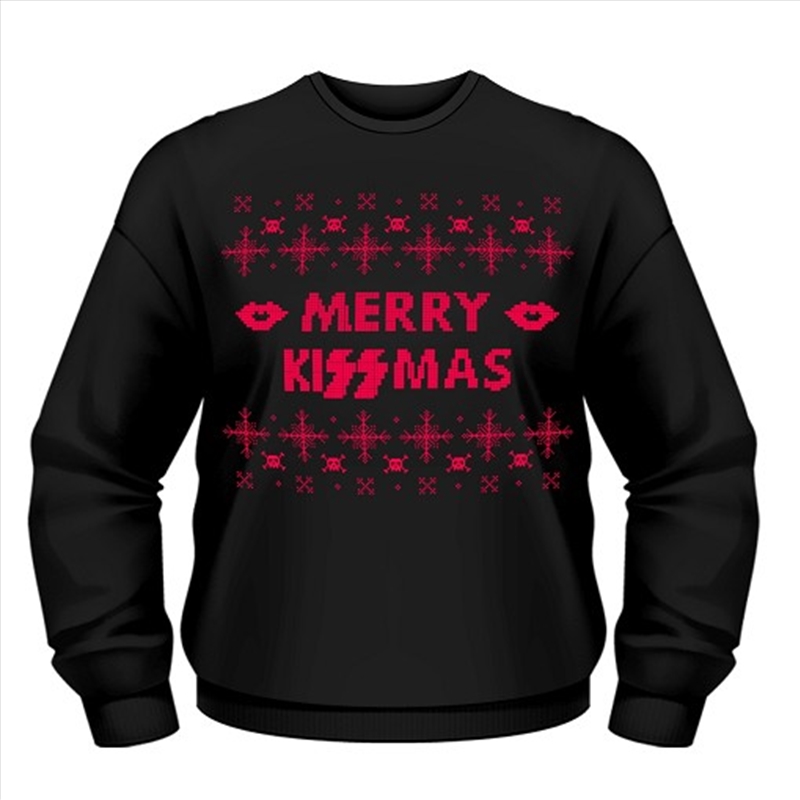Kiss Merry Kissmas Crew Neck Sweater Unisex Size X-Large Jumper/Product Detail/Outerwear
