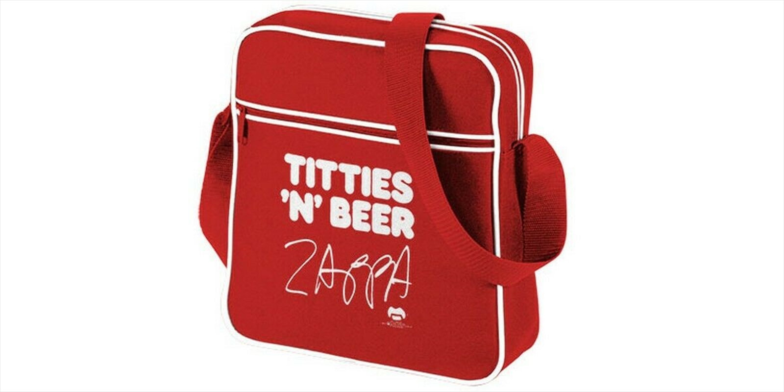 Frank Zappa Titties N Beer Retro Flight Bag/Product Detail/Bags