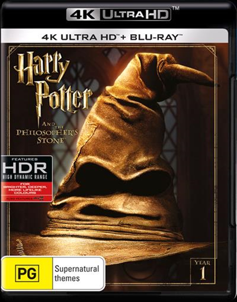 Harry Potter And The Philosopher's Stone | Blu-ray + UHD - Year 1 | UHD