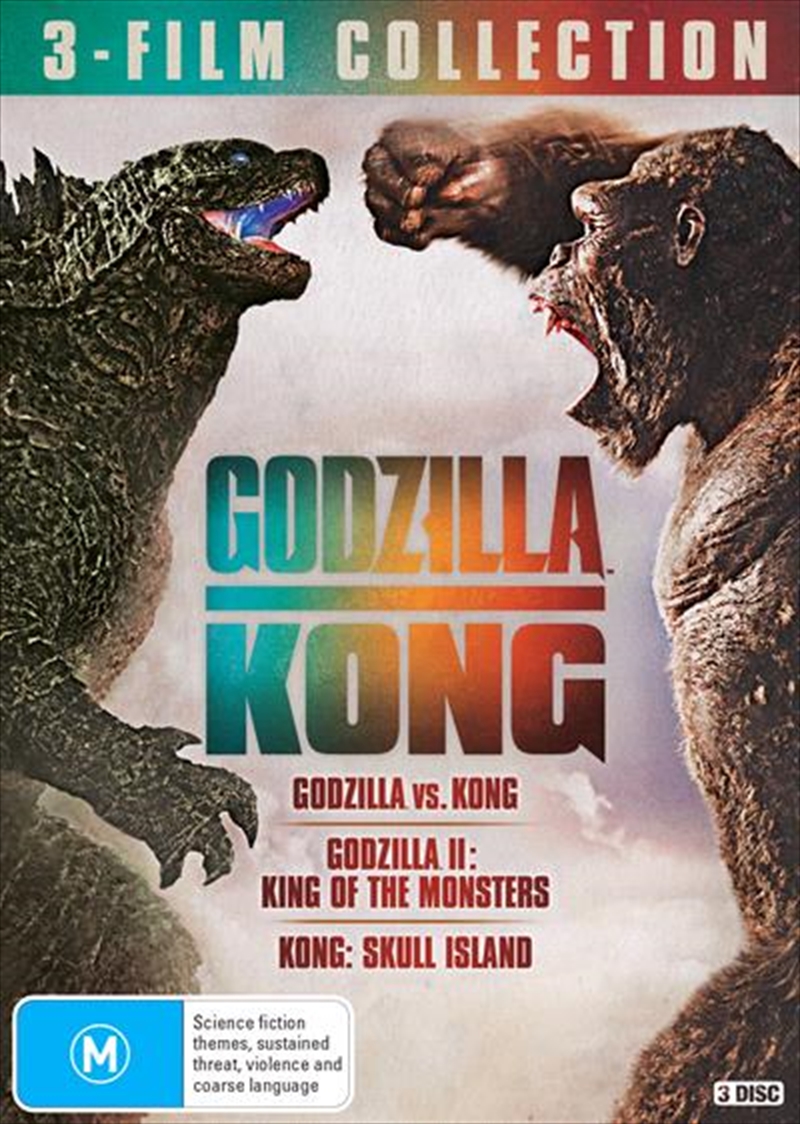 Godzilla and Kong | 3-Film Collection | DVD
