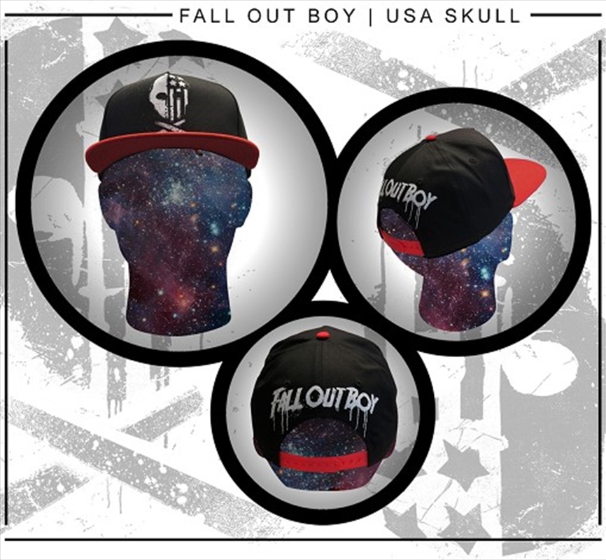 Fall Out Boy Usa Skull Baseball Cap/Product Detail/Caps & Hats