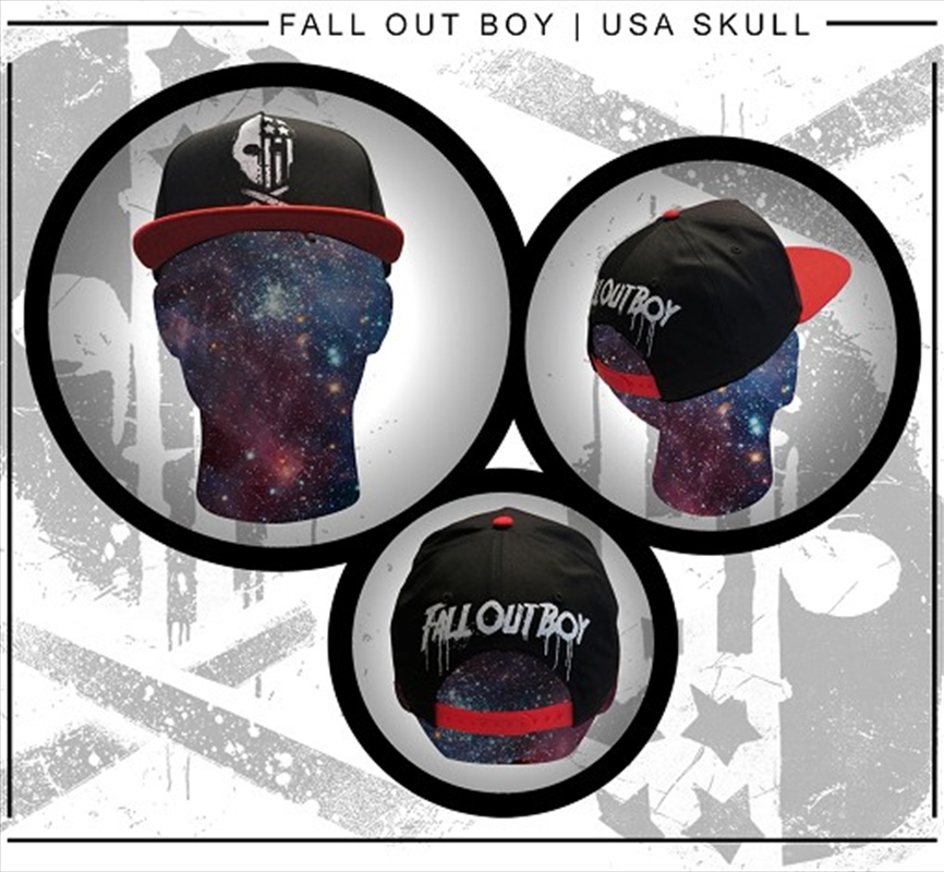 Buy Fall Out Boy Cap - Usa Skull Baseball, Caps | Sanity