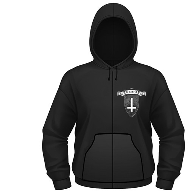 Behemoth The Satanist Hooded Sweatshirt With Zip Unisex Size Large Hoodie/Product Detail/Outerwear