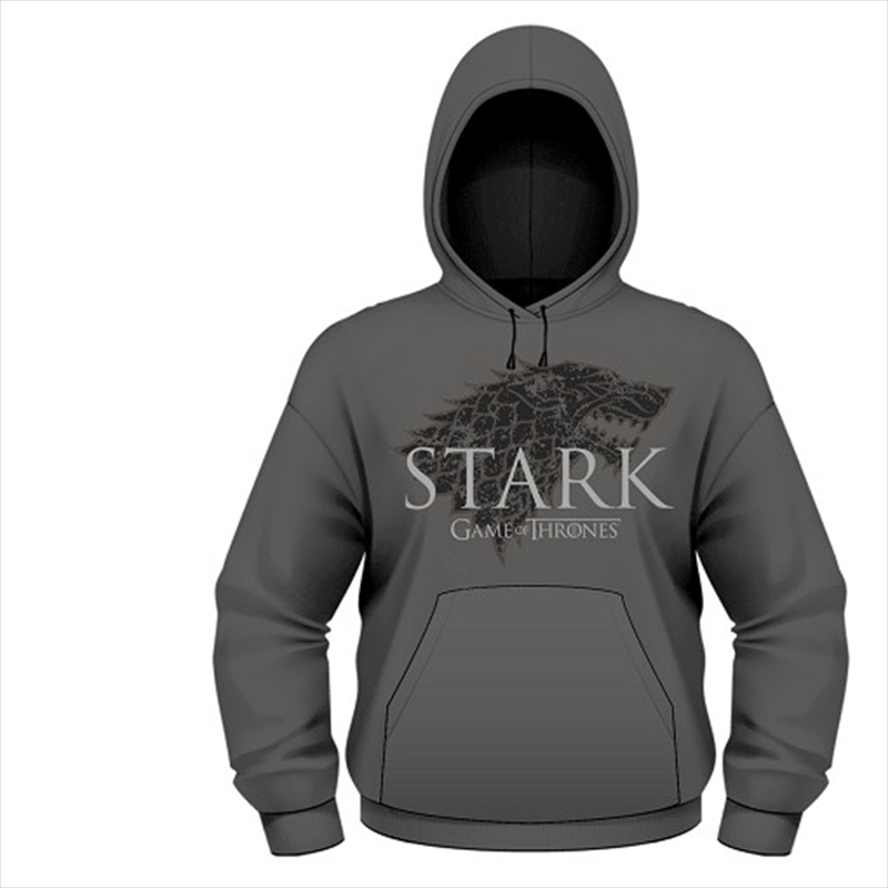 Game Of Thrones Stark Hooded Sweat Unisex Size X-Large Hoodie/Product Detail/Outerwear