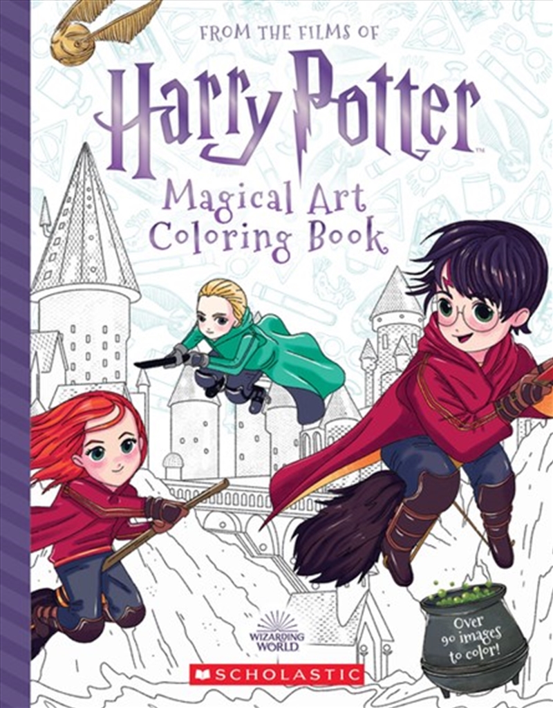 Harry Potter - Magical Art Coloring Book/Product Detail/Childrens Fiction Books