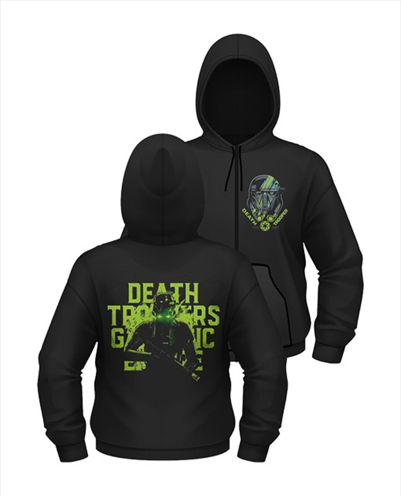 Star Wars Rogue One Death Trooper Hooded Sweat With Zip Unisex Size Large Hoodie/Product Detail/Outerwear