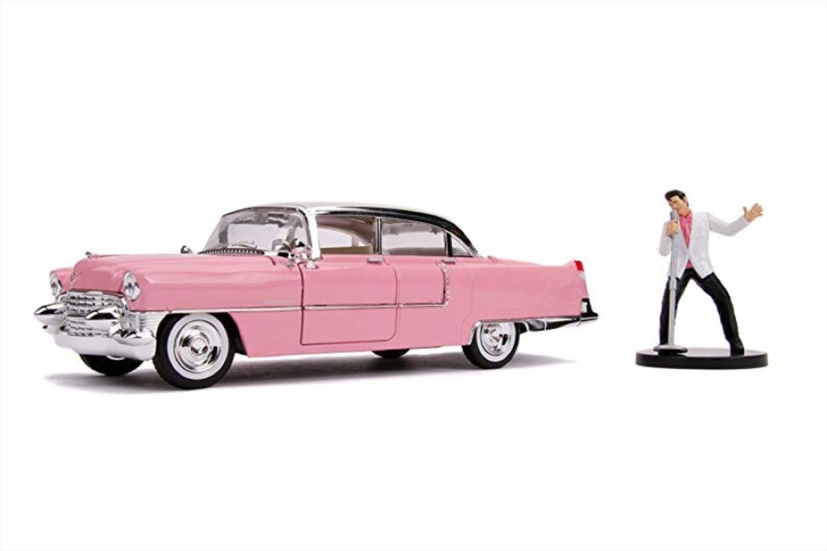 Elvis - 1955 Cadillac Fleetwood 1:24 Scale Hollywood Ride with Elvis Figure/Product Detail/Figurines