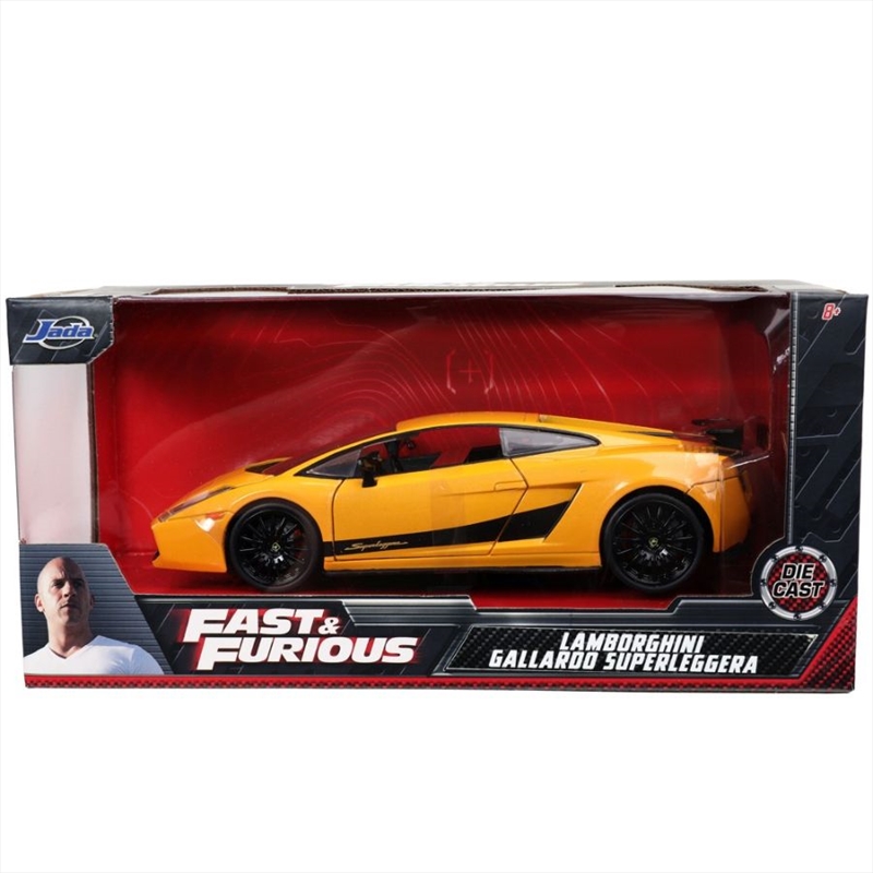 Fast and Furious - Lamboghini Gallardo 1:24 Scale Hollywood Ride/Product Detail/Figurines