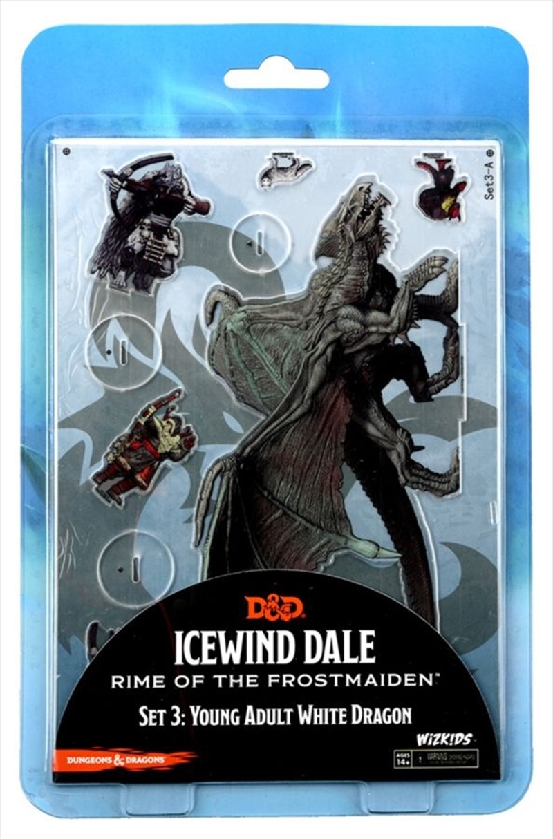 Dungeons & Dragons - Icons of the Realms Icewind Dale 2D Young Adult White Dragon/Product Detail/RPG Games