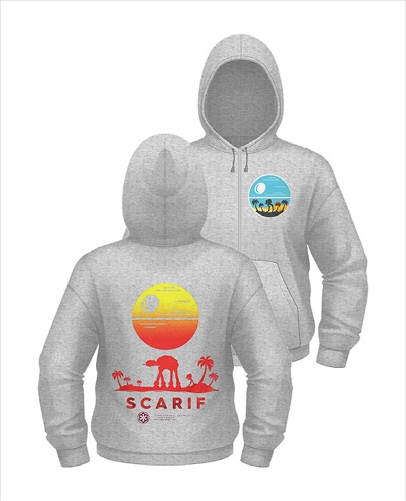 Star Wars Rogue One Scarif Hooded Sweat With Zip Unisex Size Large Hoodie/Product Detail/Outerwear