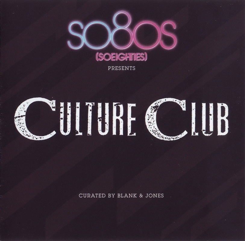 So80S Presents Culture Club Curated By Blank & Jon/Product Detail/Pop