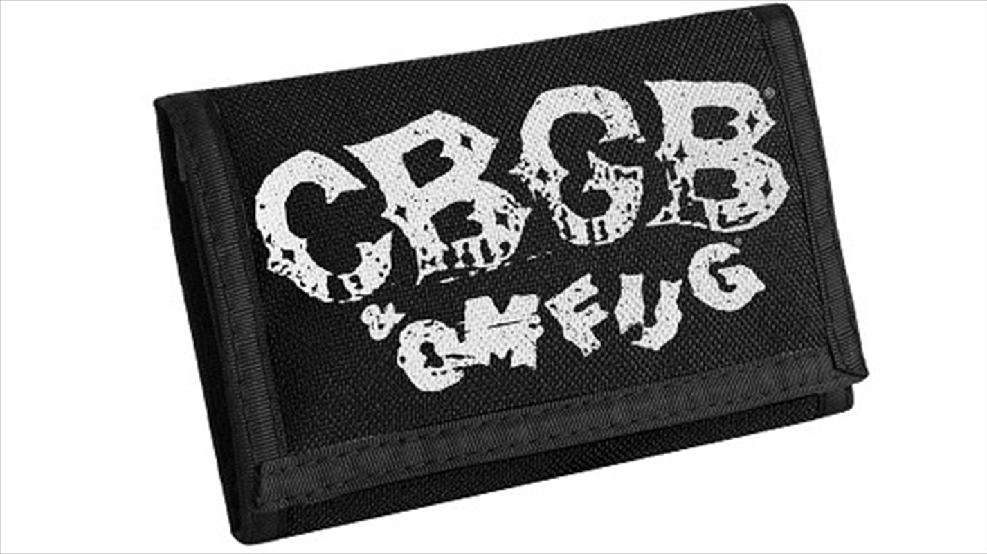 Cbgb Logo  Wallet/Product Detail/Wallets