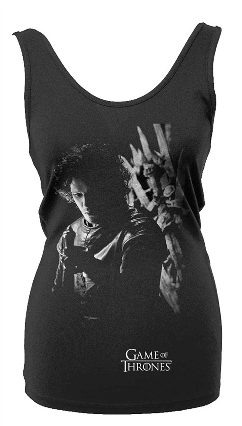 Game Of Thrones Grey Stark Tank Vest, Ladies Womens Size 12 Shirt/Product Detail/Shirts