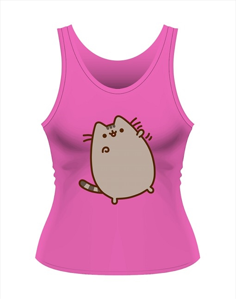 Pusheen Hi Tank Vest, Ladies Womens Size 12 Shirt/Product Detail/Shirts