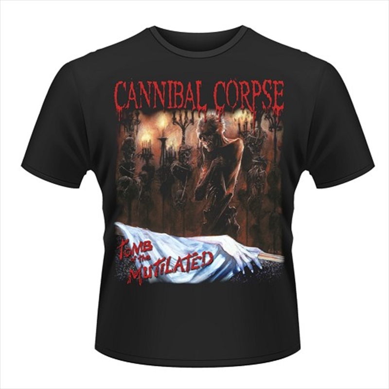 Cannibal Corpse Tomb Of The Mutilated Front & Back Print Unisex Size Medium Tshirt/Product Detail/Shirts