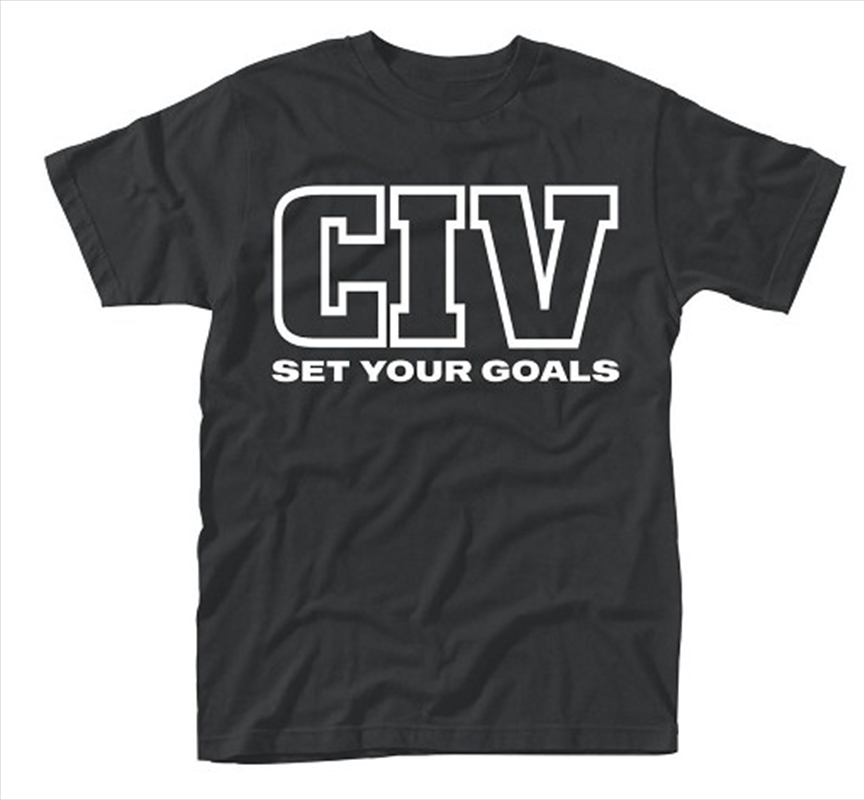 Civ Set Your Goals Unisex Size Medium Tshirt/Product Detail/Shirts