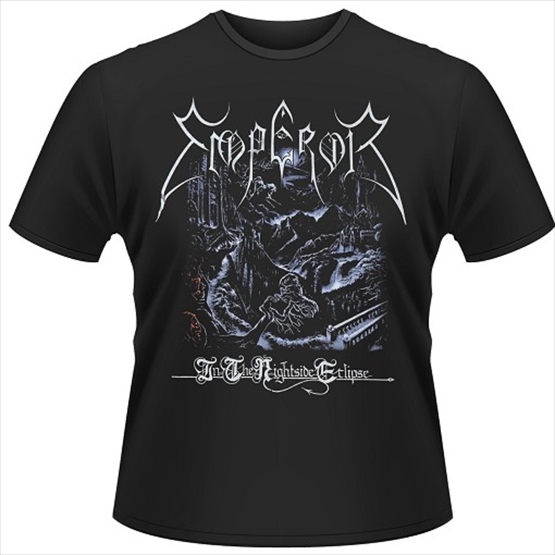 Emperor In The Nightside Eclipse Front & Back Print Unisex Size Small Tshirt/Product Detail/Shirts
