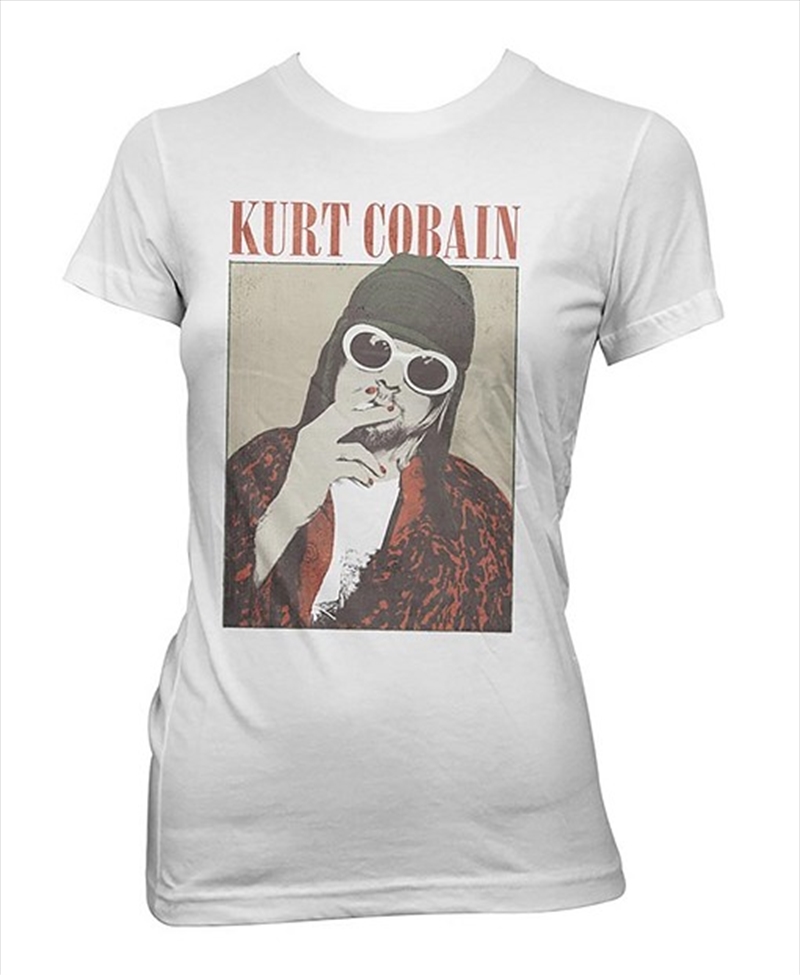 Kurt Cobain Cigarette Girlie Womens Size 14 Tshirt/Product Detail/Shirts