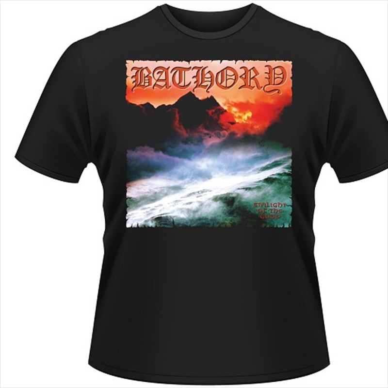 Bathory Twilight Of The Gods Unisex Size X-Large Tshirt/Product Detail/Shirts
