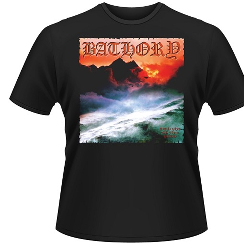 Bathory Twilight Of The Gods Unisex Size X-Large Tshirt/Product Detail/Shirts
