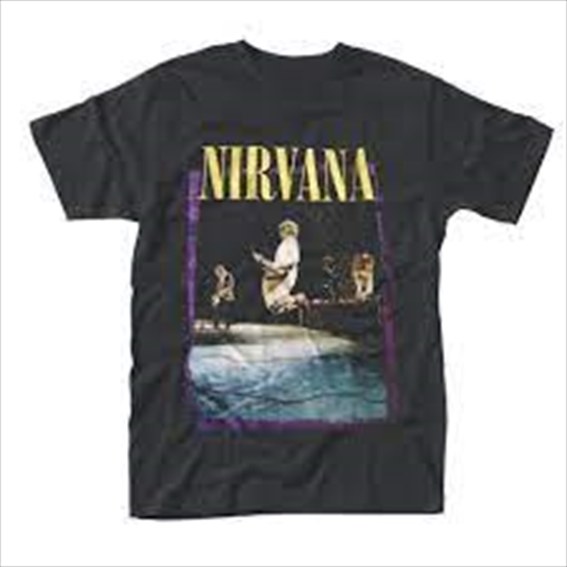 Nirvana Stage Jump Unisex Size X-Large Tshirt/Product Detail/Shirts