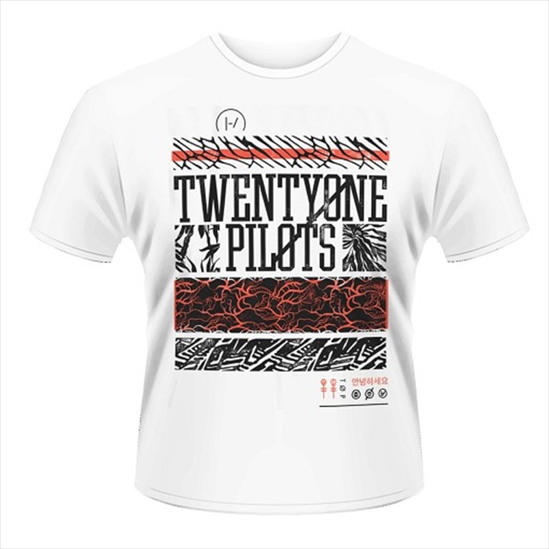 Twenty One Pilots Athletic Stack Unisex Size Xx-Large Tshirt/Product Detail/Shirts