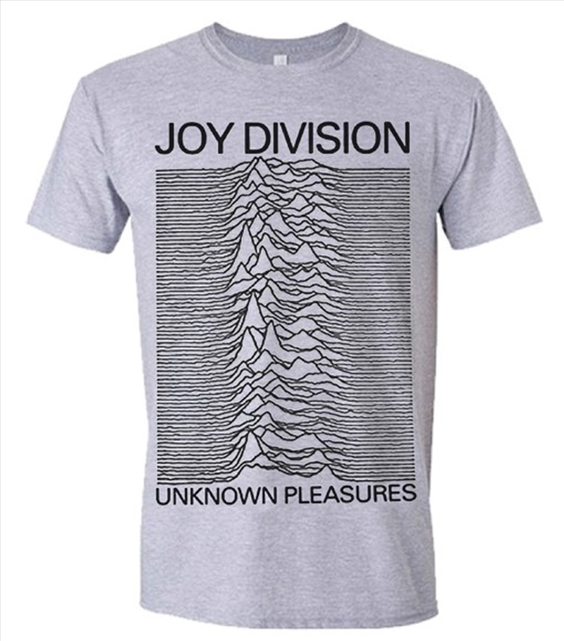 Joy Division Unknown Pleasures Grey Unisex Size Small Tshirt/Product Detail/Shirts