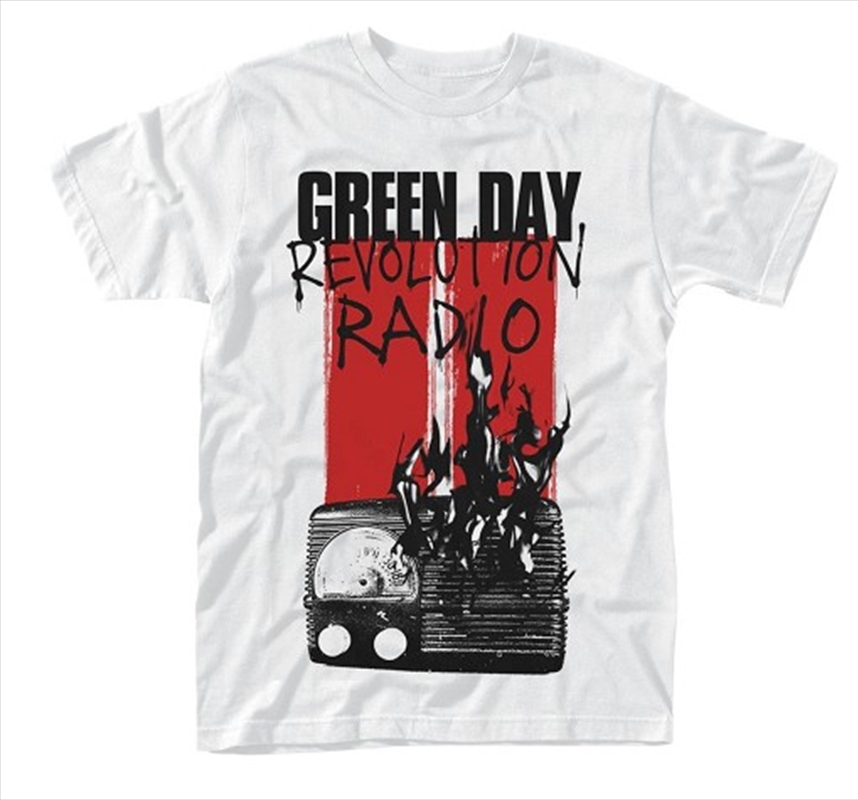 Green Day Radio Combustion Unisex Size X-Large Tshirt/Product Detail/Shirts
