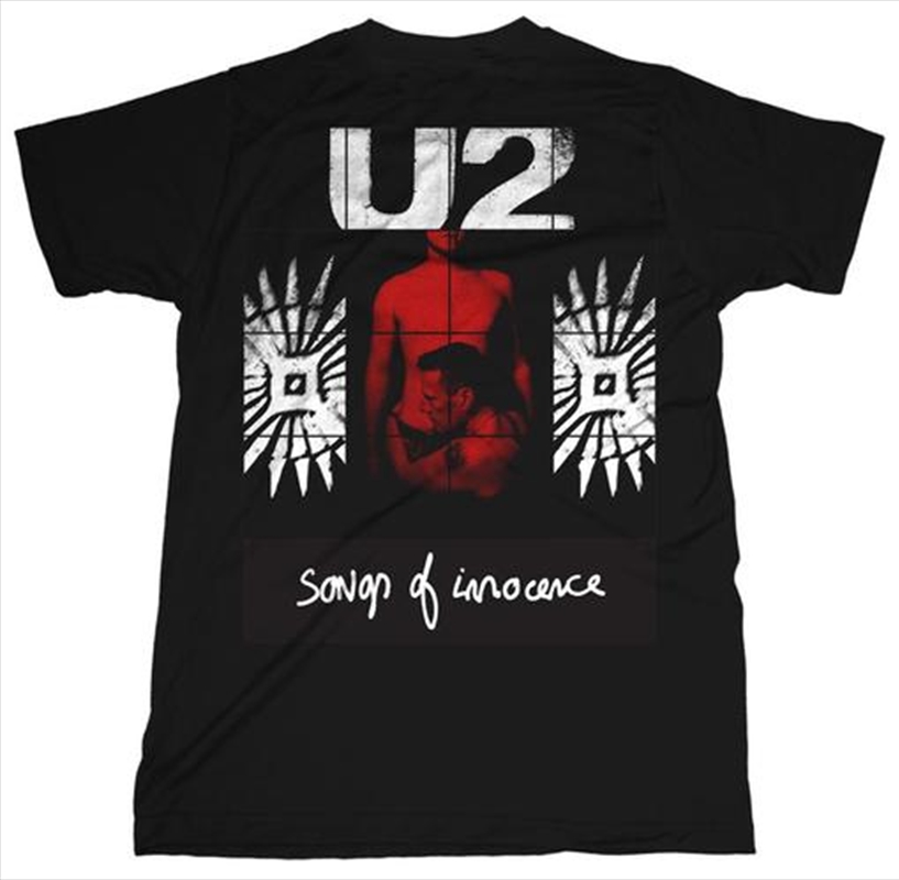 U2 Songs Of Innocence Red Shade Unisex Size Xx-Large Tshirt/Product Detail/Shirts