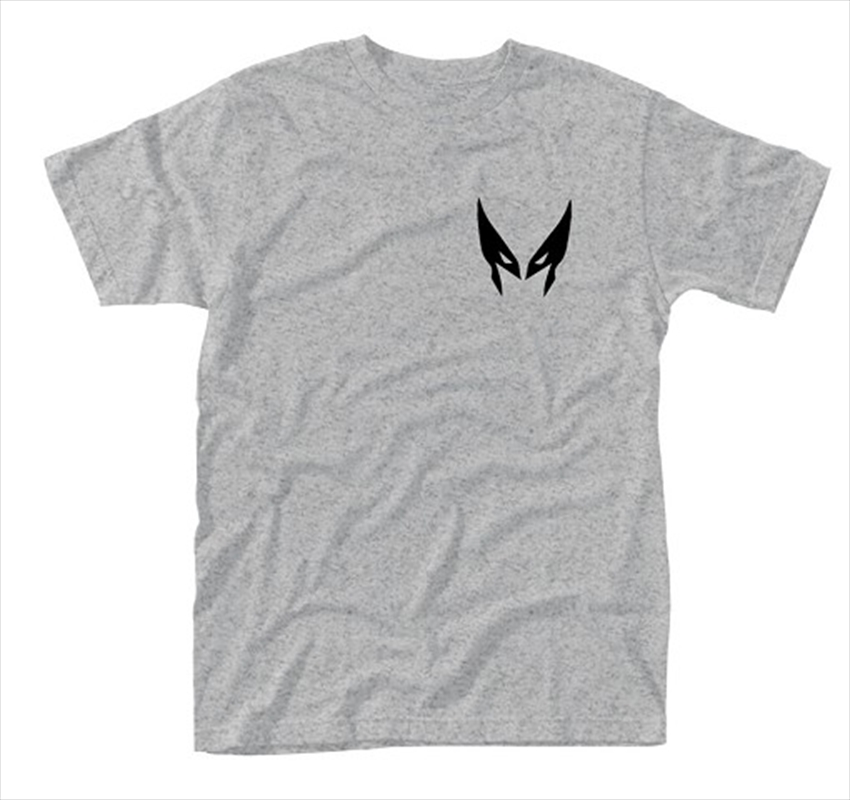 Marvel X Men Wolverine Slash Front & Back Print Unisex Size Medium Tshirt/Product Detail/Shirts