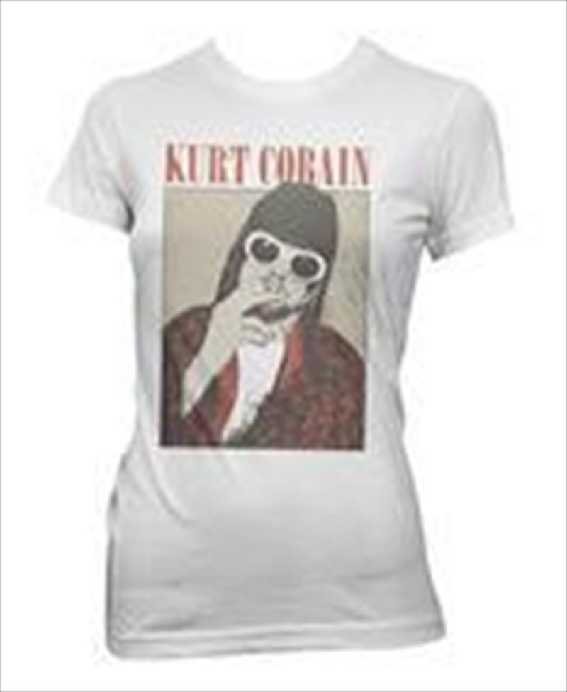 Kurt Cobain Cigarette Girlie Womens Size 16 Tshirt/Product Detail/Shirts