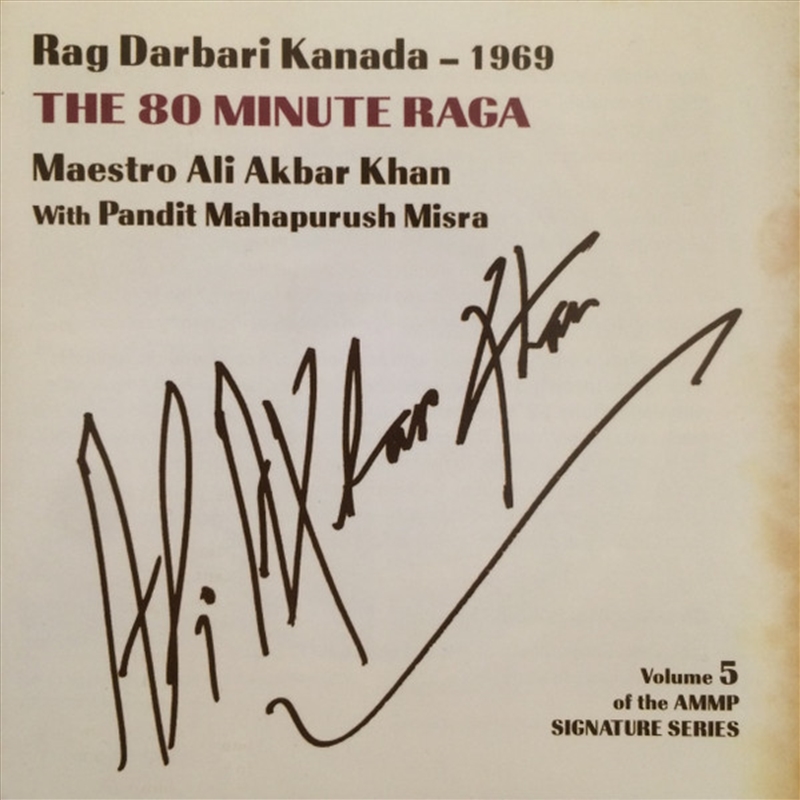 Signature Series 3: Rag Darbari Kanada/Product Detail/World