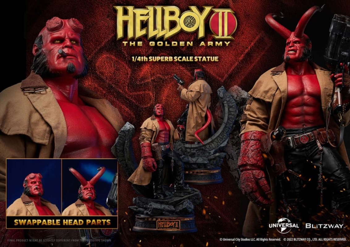 Hellboy 2 - Hellboy 1:4 Scale Statue/Product Detail/Statues