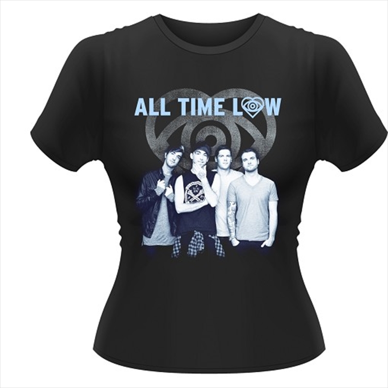 All Time Low Colourless Blue Girlie  Womens Size 12 Tshirt/Product Detail/Shirts