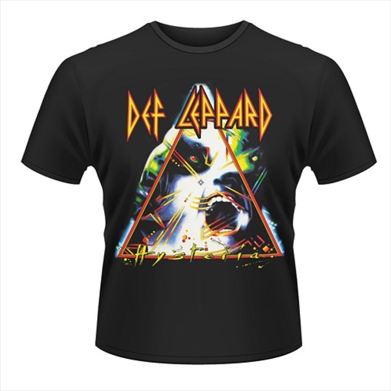 Def Leppard Hysteria Unisex Size Small Tshirt/Product Detail/Shirts