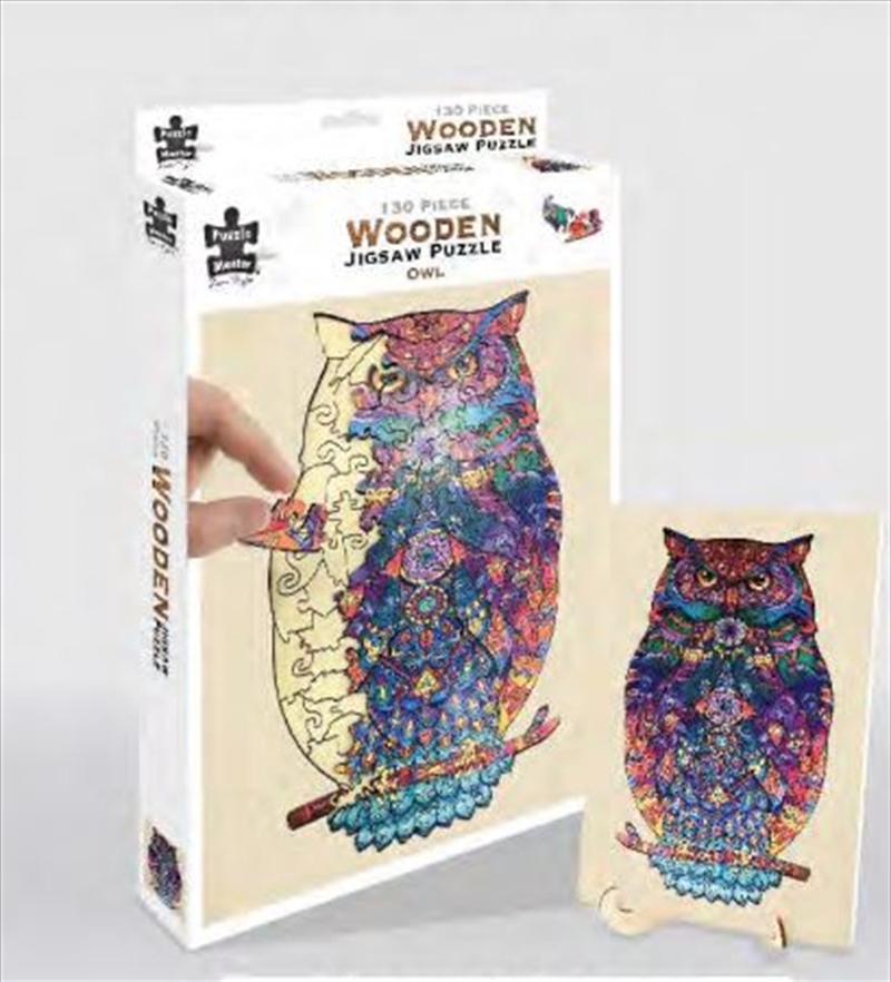 Owl 130 Piece Wooden Puzzle | Merchandise