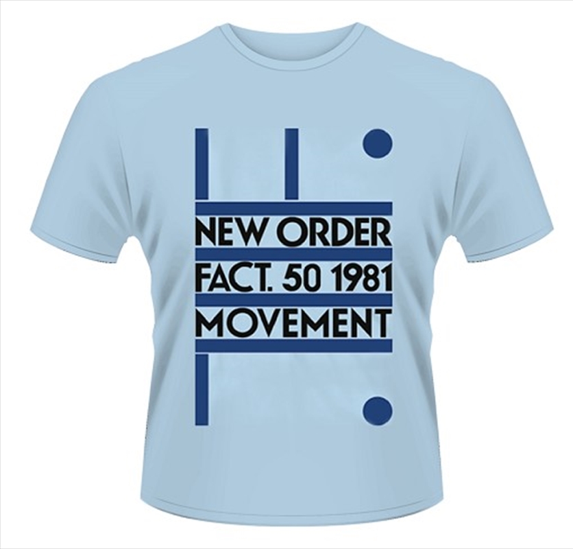 New Order Movement Unisex Size Small Tshirt/Product Detail/Shirts