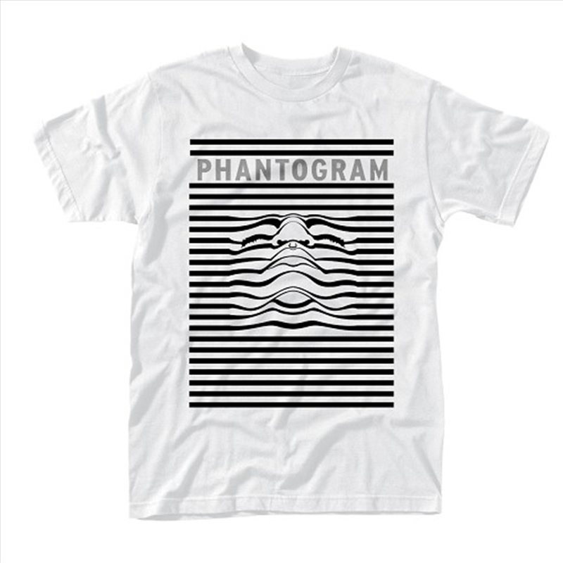Phantogram Striped Face Size Medium Tshirt/Product Detail/Shirts