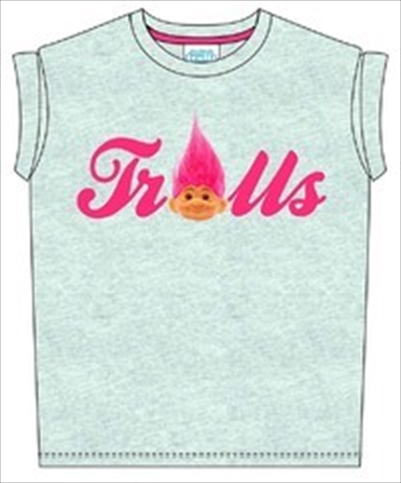 Trolls Real Hair Troll Roll Sleev Size Womens 12 Shirt/Product Detail/Shirts