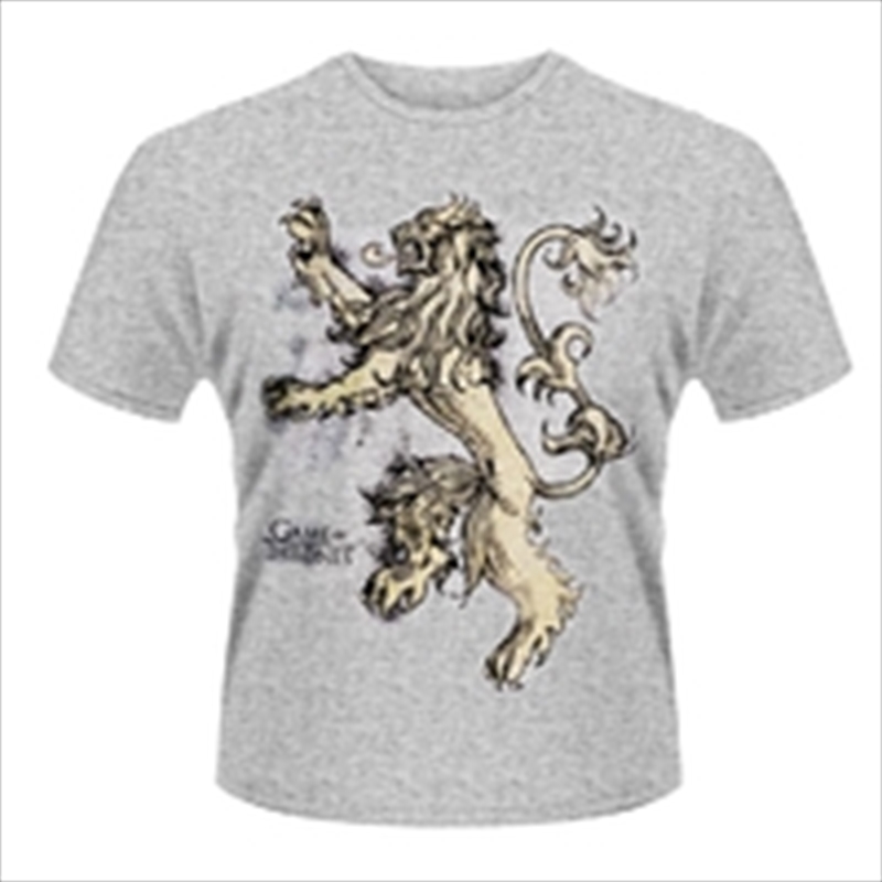 Game Of Thrones Lion Size L Tshirt/Product Detail/Shirts